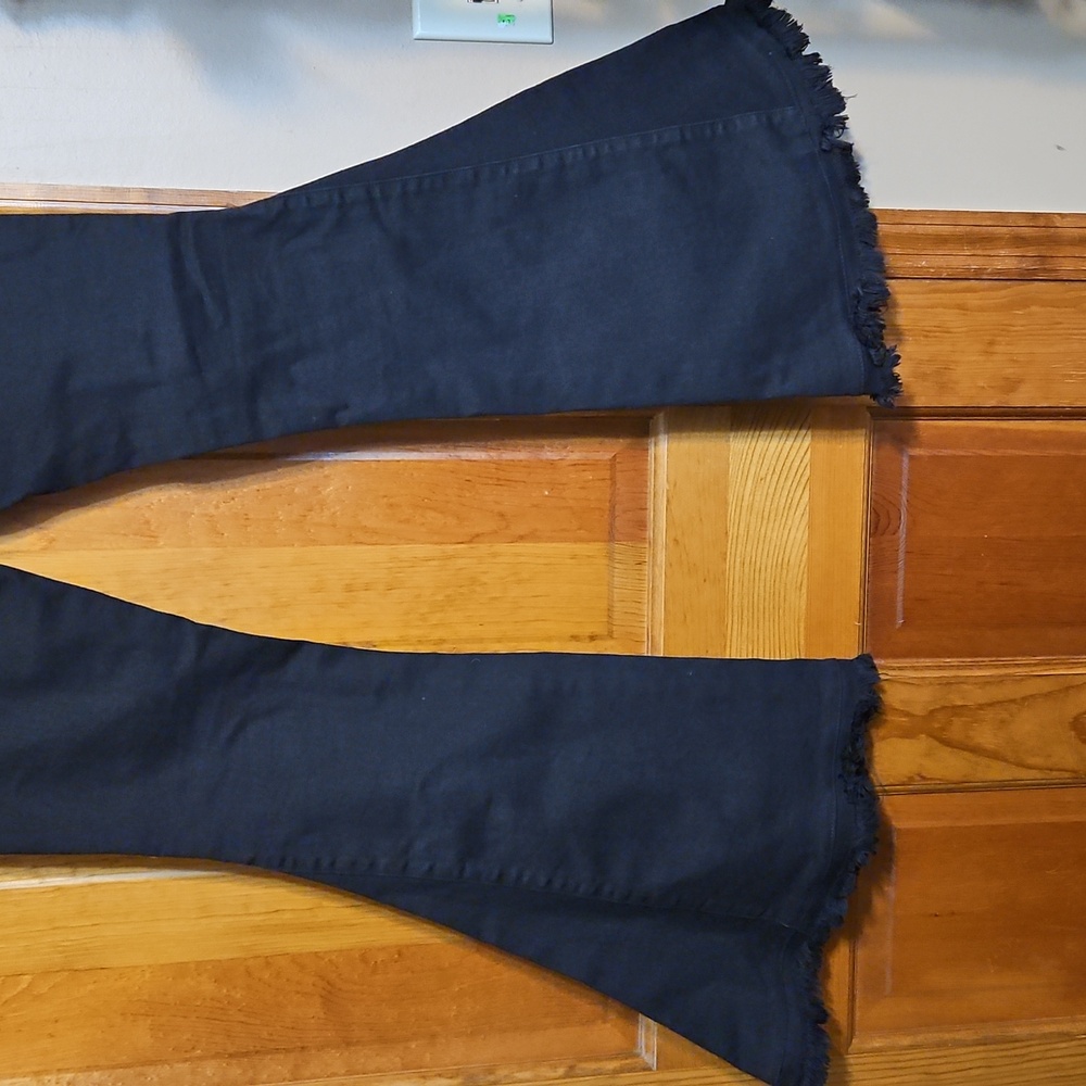 Show Me Your MUMU Blue Berkeley Button Up Bells Jeans - Picture 6 of 10